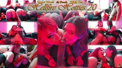 Cover for 'Hellfire Hotties 20 - Taylor X Nikki'
